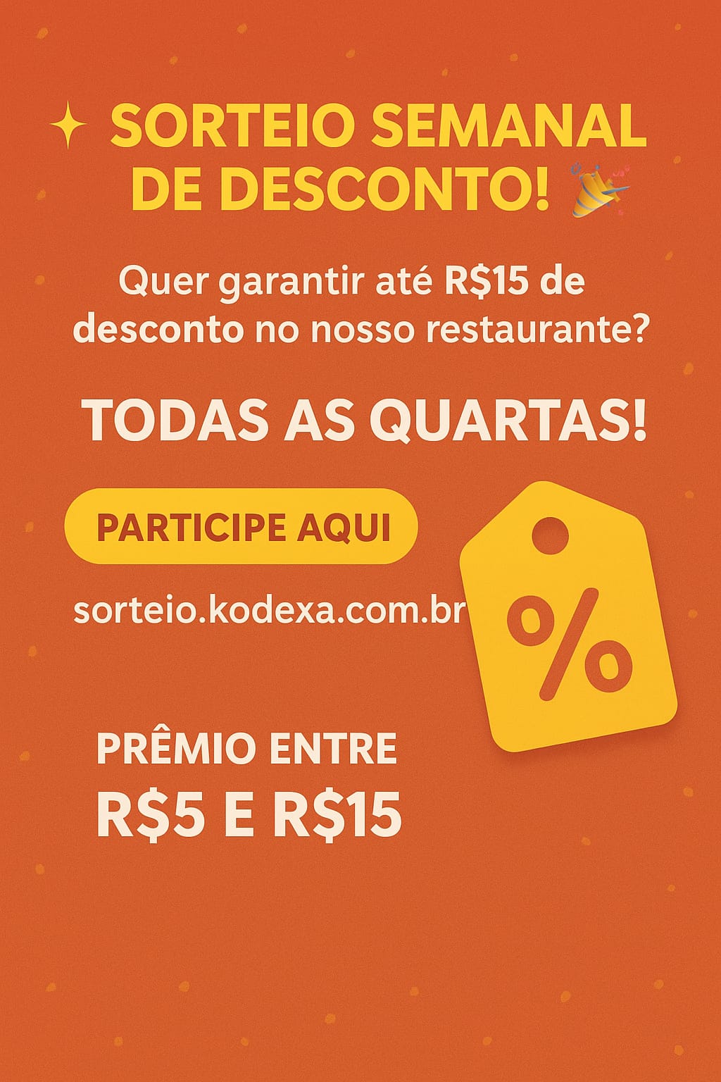 Imagem do cardápio